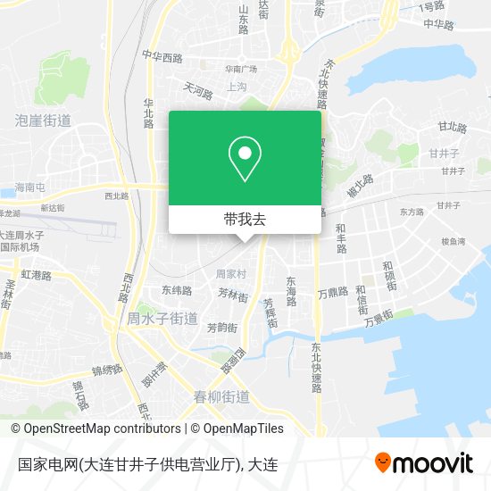 国家电网(大连甘井子供电营业厅)地图