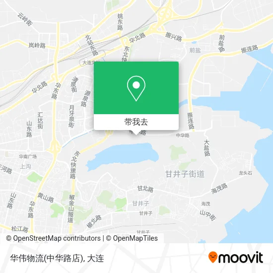 华伟物流(中华路店)地图