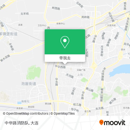 中华路消防队地图