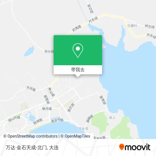 万达·金石天成-北门地图