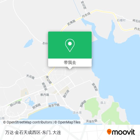 万达·金石天成西区-东门地图