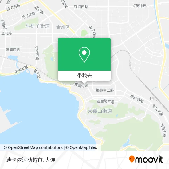 迪卡侬运动超市地图