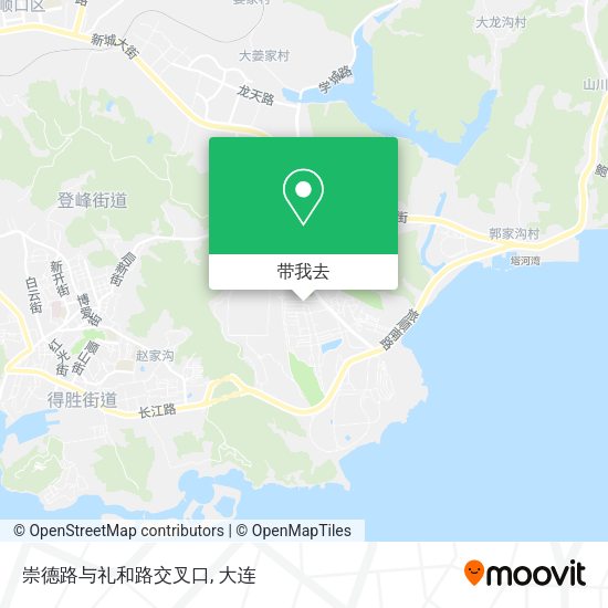 崇德路与礼和路交叉口地图