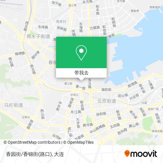 香园街/香锦街(路口)地图