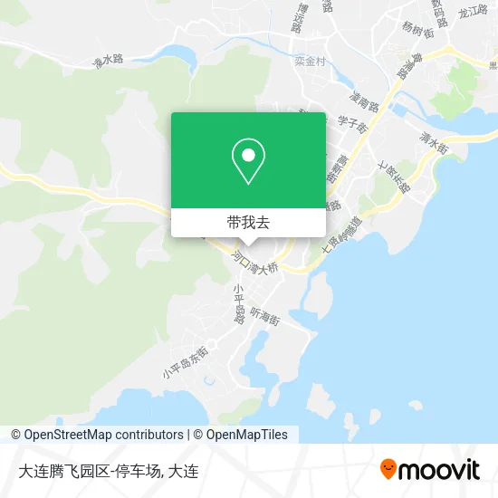 大连腾飞园区-停车场地图