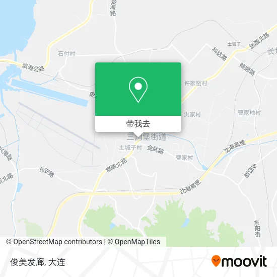 俊美发廊地图