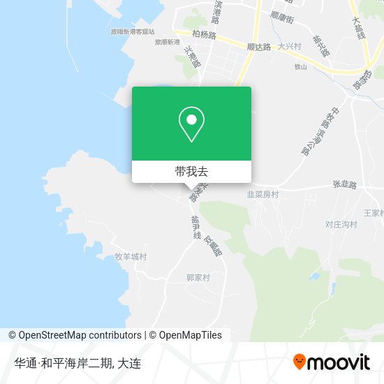 华通·和平海岸二期地图