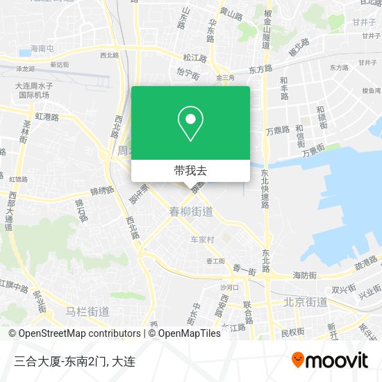三合大厦-东南2门地图