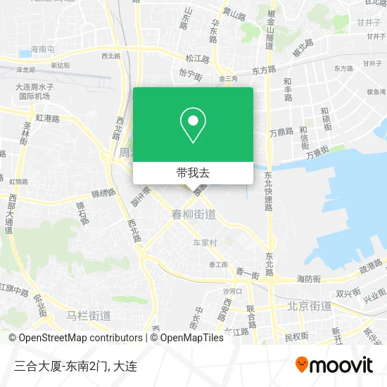 三合大厦-东南2门地图