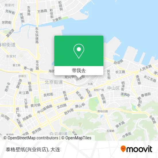 泰格壁纸(兴业街店)地图