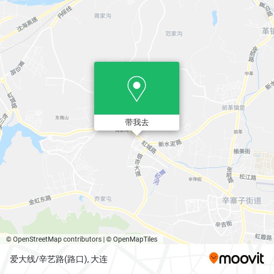 爱大线/辛艺路(路口)地图