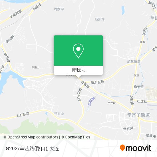 G202/辛艺路(路口)地图