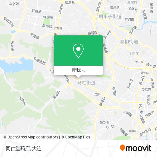 同仁堂药店地图