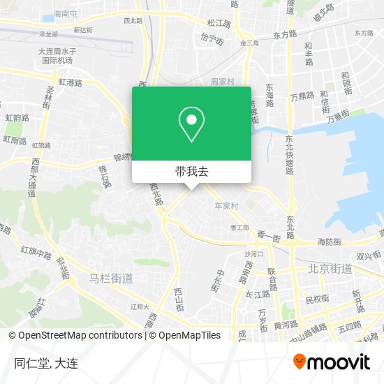 同仁堂地图