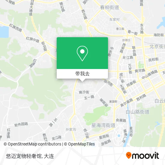 悠迈宠物轻奢馆地图