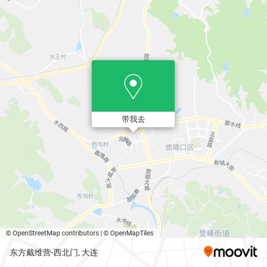 东方戴维营-西北门地图