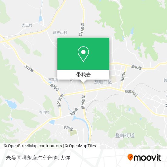 老吴国强蓬店汽车音响地图