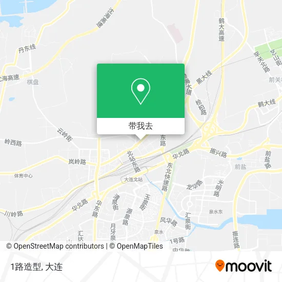 1路造型地图