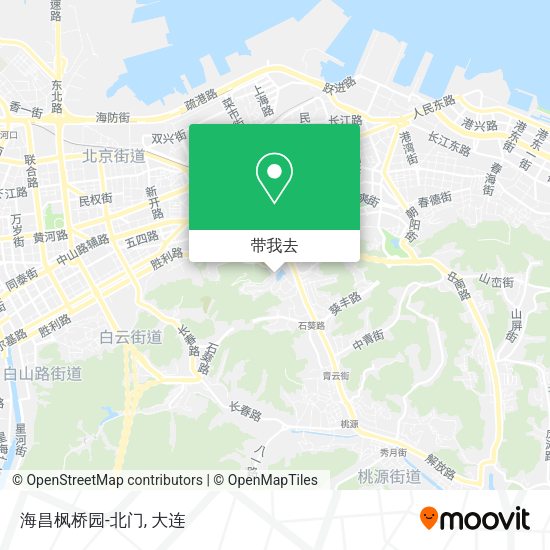 海昌枫桥园-北门地图
