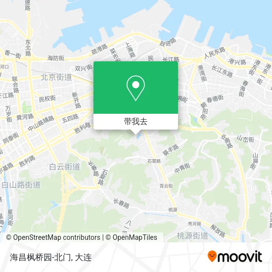 海昌枫桥园-北门地图