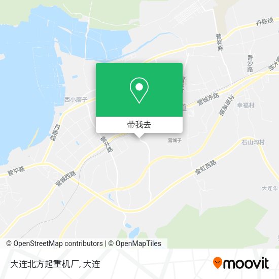 大连北方起重机厂地图