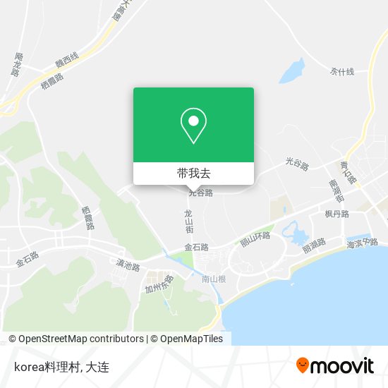 korea料理村地图