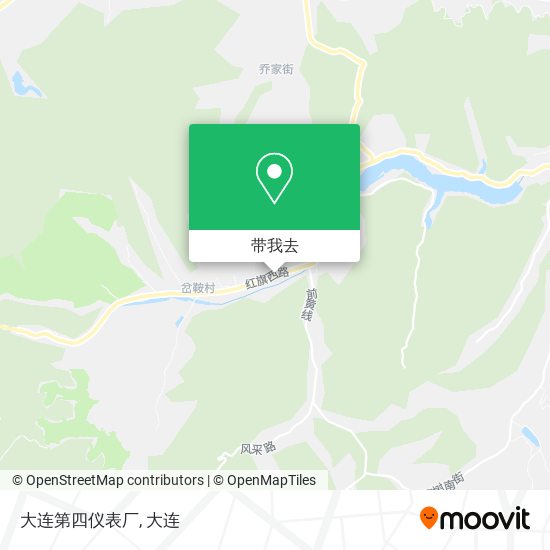 大连第四仪表厂地图