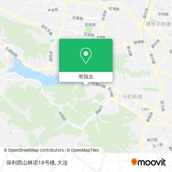 保利西山林语18号楼地图