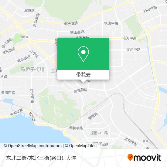 东北二街/东北三街(路口)地图