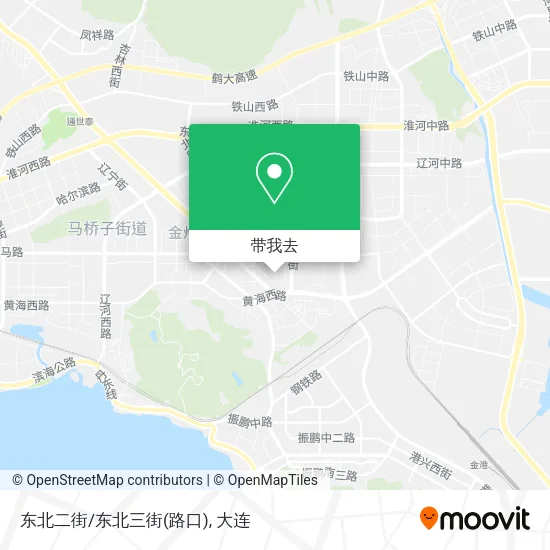 东北二街/东北三街(路口)地图