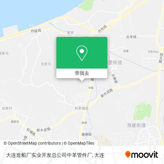 大连造船厂实业开发总公司中革管件厂地图