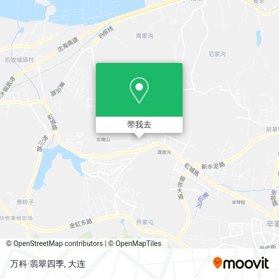万科·翡翠四季地图