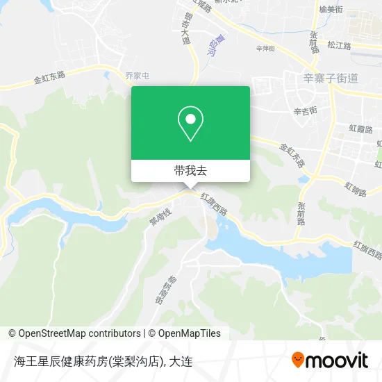 海王星辰健康药房(棠梨沟店)地图