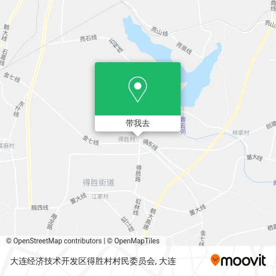 大连经济技术开发区得胜村村民委员会地图