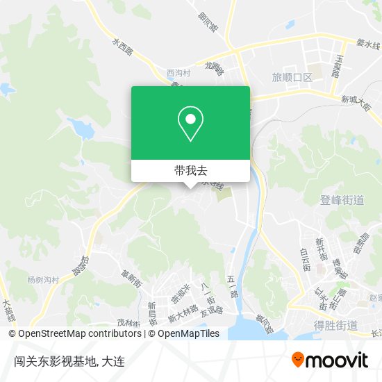 闯关东影视基地地图