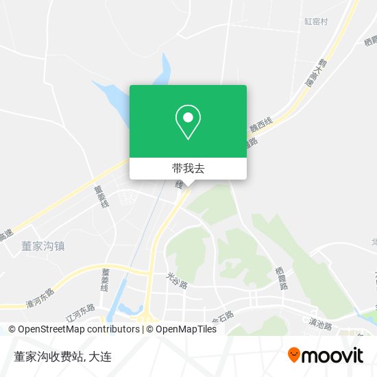 董家沟收费站地图