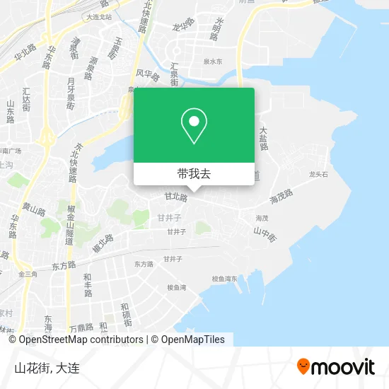 山花街地图