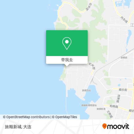 旅顺新城地图