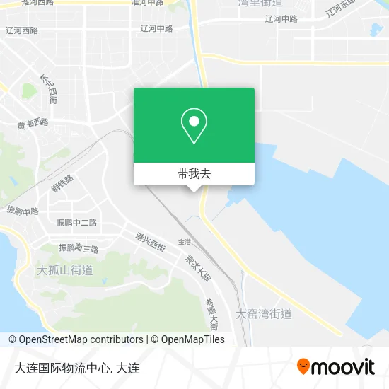 大连国际物流中心地图