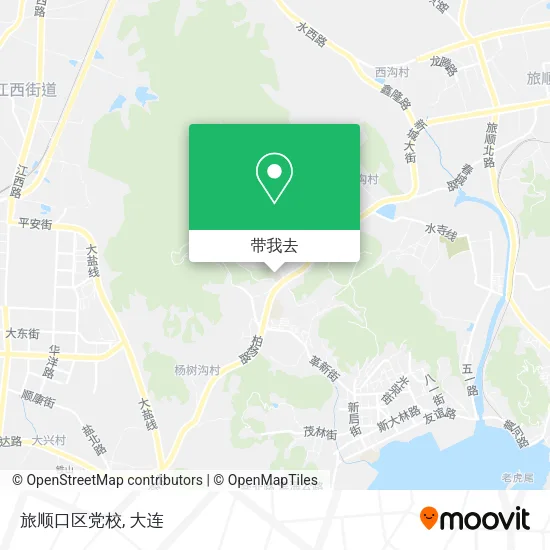 旅顺口区党校地图