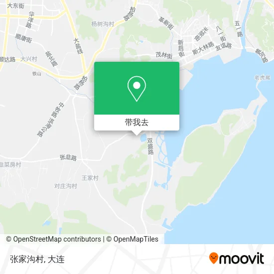 张家沟村地图