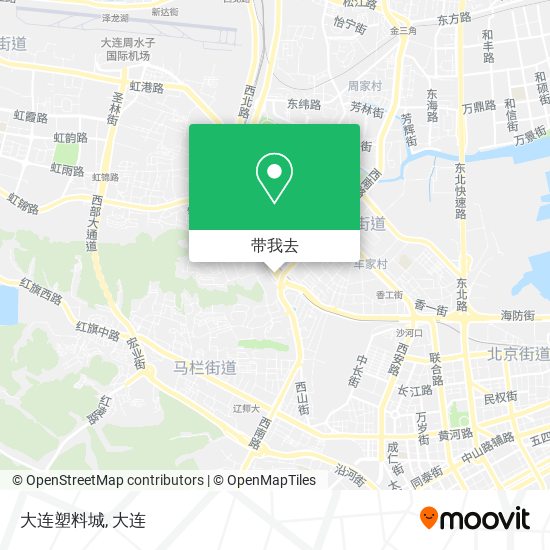 大连塑料城地图