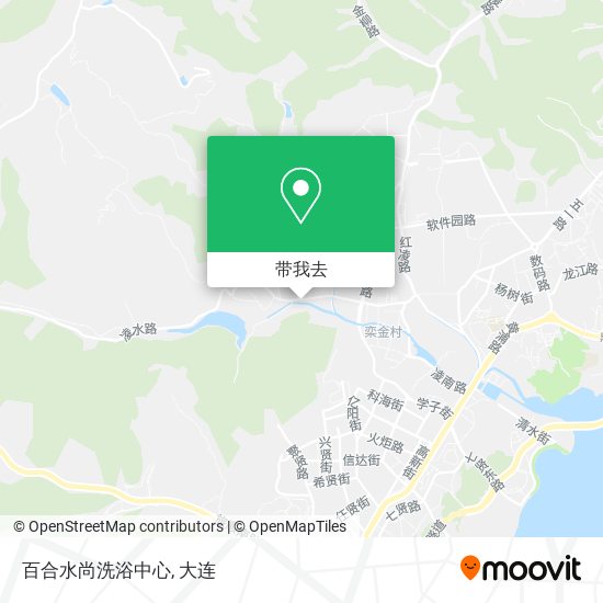 百合水尚洗浴中心地图