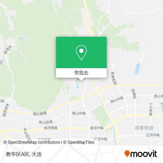 教学区A区地图