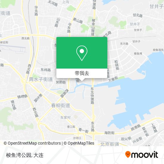 梭鱼湾公园地图