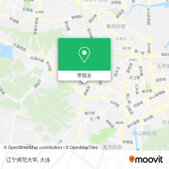 辽宁师范大学地图