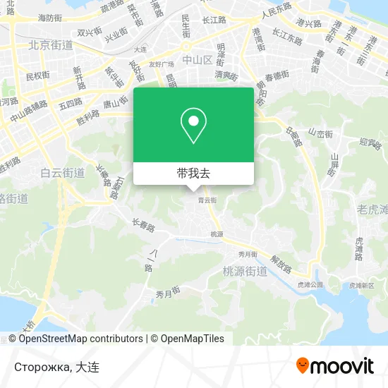 Сторожка地图