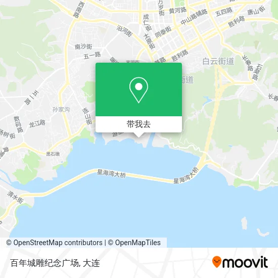 百年城雕纪念广场地图