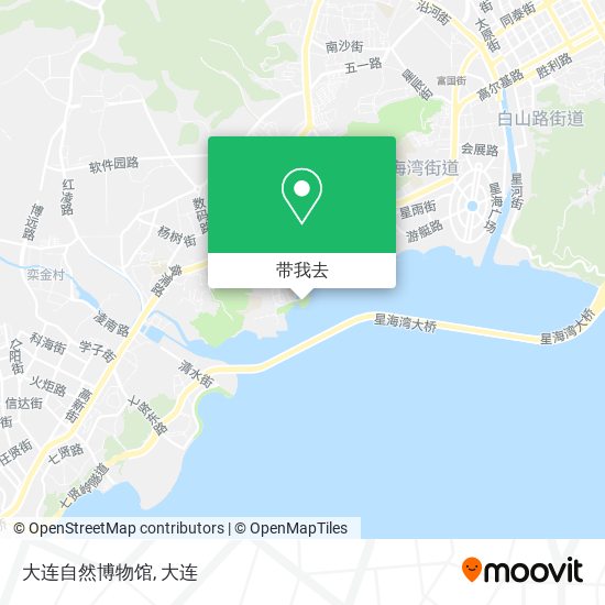 大连自然博物馆地图