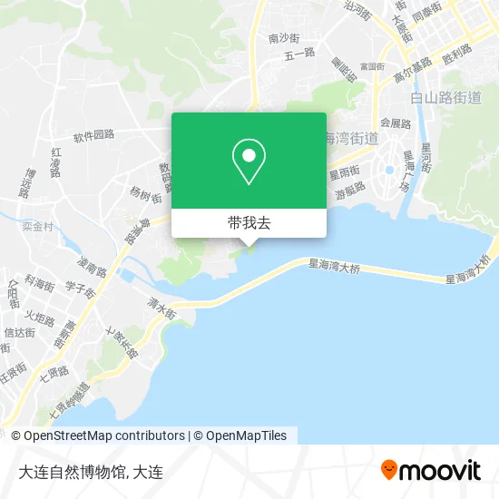 大连自然博物馆地图